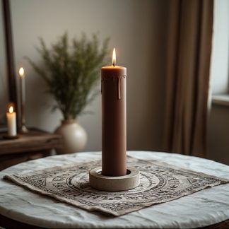 Autumn Equinox Candle – Balance & Harvest