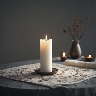 Full Moon Candle – Manifestation & Illumination