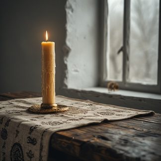 Leo – The Radiant Heart Candle