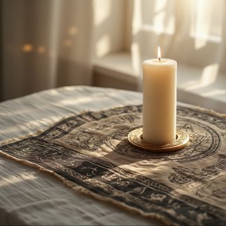 Moon Candle – Intuition & Emotional Depth