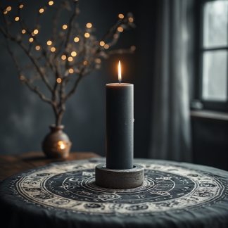New Moon Candle – Beginnings & Intentions