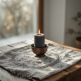 Retrograde Candle – Reflection, Realignment & Energetic Reset